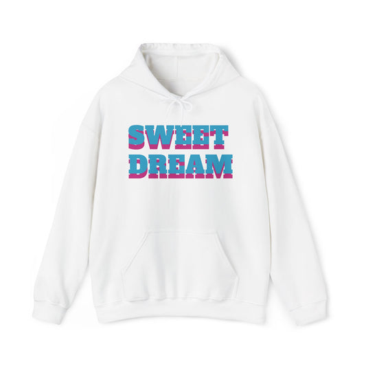 Sweet Dreams Unisex Hooded Sweatshirt, Cozy Hoodie, Gift for Dreamers, Relaxed Style, Everyday Wear, NextGen Gear Apparel